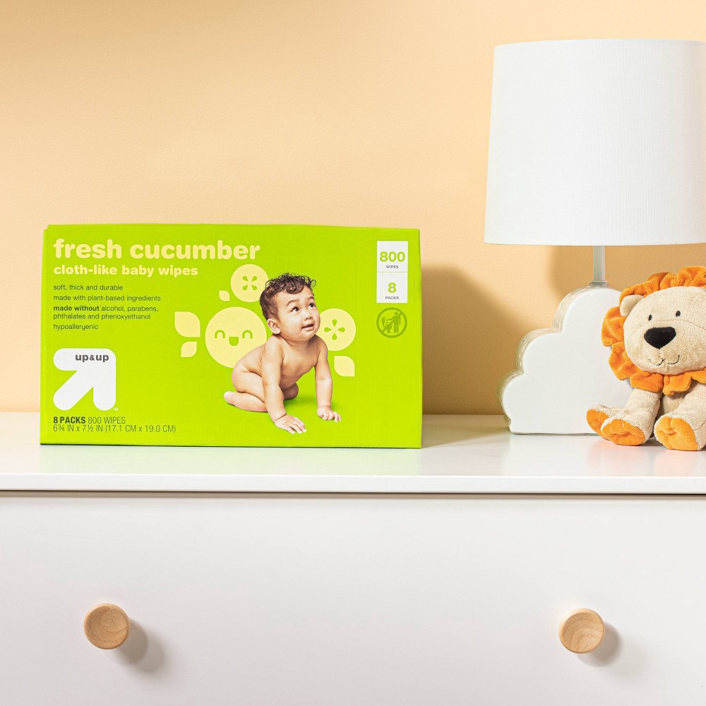 Up and up hot sale cucumber baby wipes