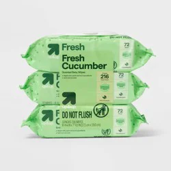 Fresh Cucumber Baby Wipes - 216ct - up&up™