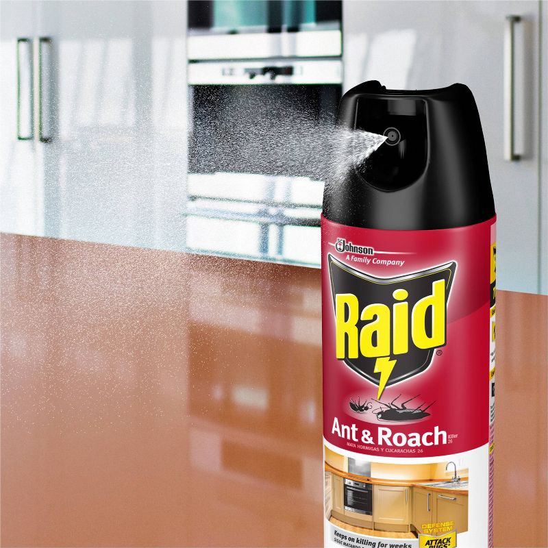 slide 4 of 12, Raid Ant and Roach Killer Fragrance Free - 17.5oz/2ct, 17.5 oz, 2 ct