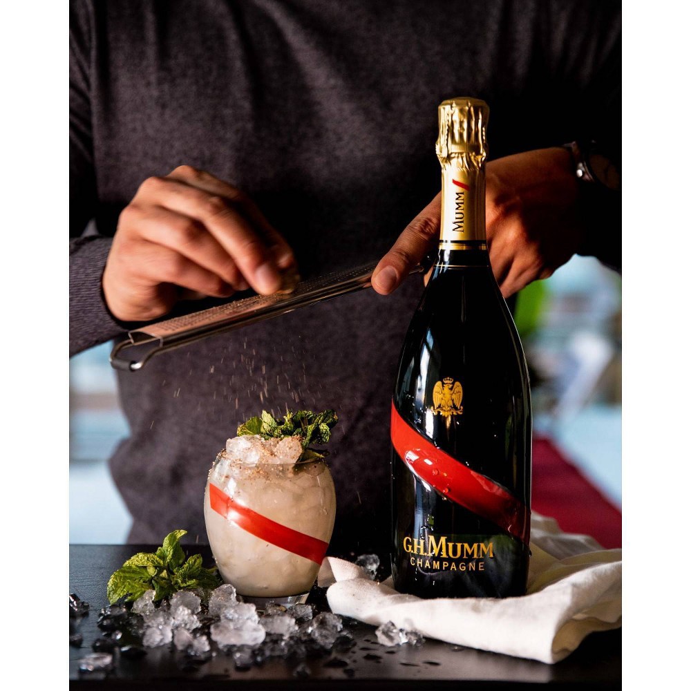 slide 5 of 6, G.H. Mumm Brut Cordon Rouge Champagne - 750ml Bottle, 750 ml