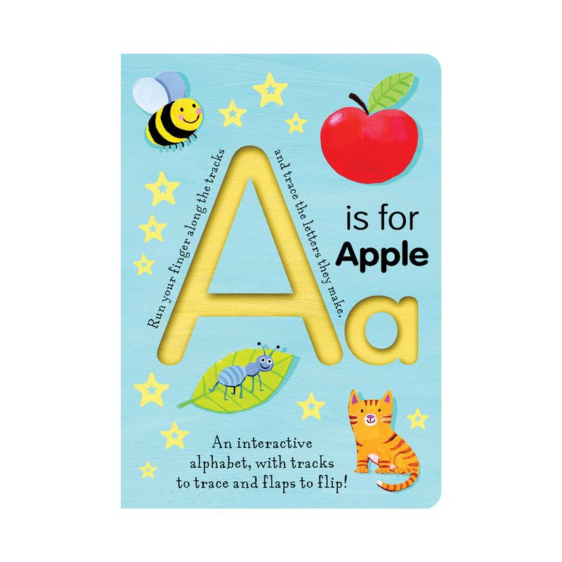 slide 1 of 1, Tiger Tales A is for Apple - by Georgie Birkett (Board Book), 1 ct