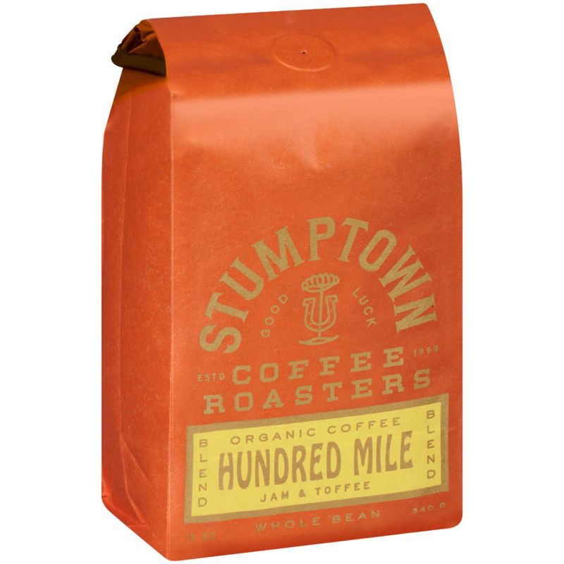 slide 3 of 4, Stumptown Hundred Mile Espresso Roast Whole Bean Medium Roast Coffee - 12oz, 12 oz