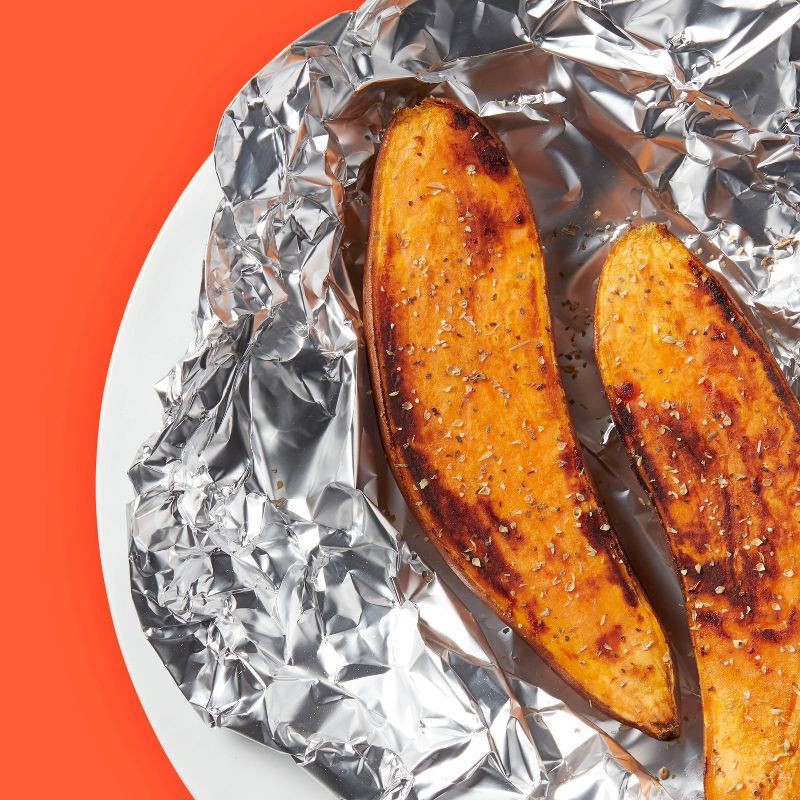 slide 2 of 4, Heavy Duty Aluminum Foil - 55 sq ft - up&up™, 55 sq ft