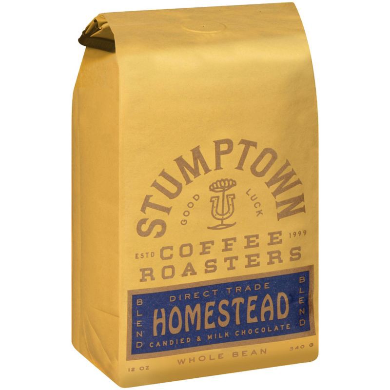slide 3 of 8, Stumptown Homestead Medium Roast Whole Bean Coffee - 12oz, 12 oz