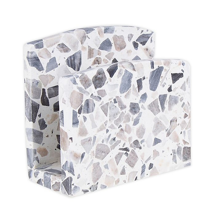 slide 1 of 1, Artisanal Kitchen Supply Terrazzo Napkin Holder, 1 ct