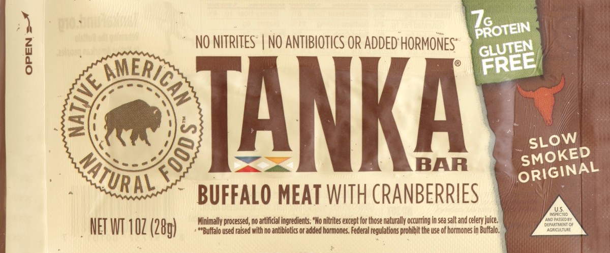 slide 5 of 6, Tanka Bar Buffalo Cranberry, 1 oz