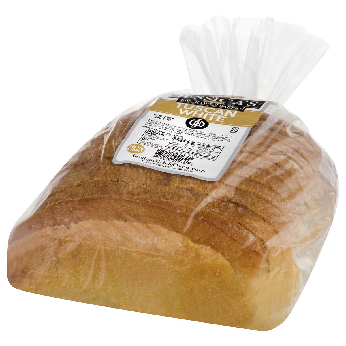 slide 3 of 10, Jessicas Artisan Brick Oven Bakery Tuscan White Bread 20 oz, 20 oz