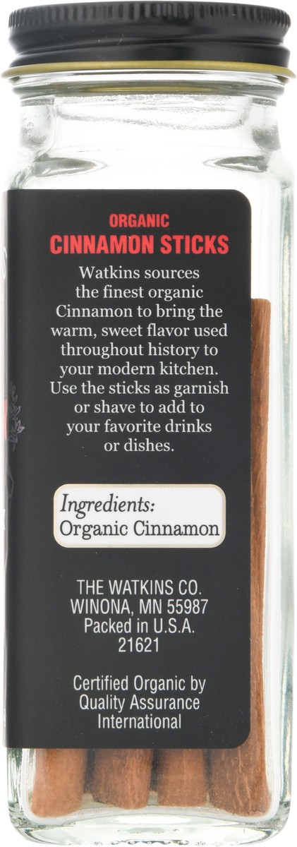 slide 4 of 9, Watkins Organic Cinnamon Sticks 1.2 oz, 1.2 oz