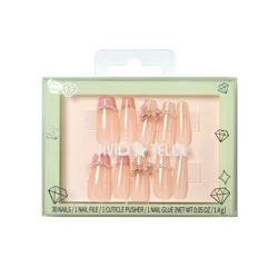 Vivid Tella Nails - Aurora Blushing Bows