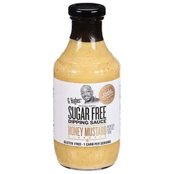 G Hughes Sugar Free Honey Mustard Dipping Sauce 18 oz