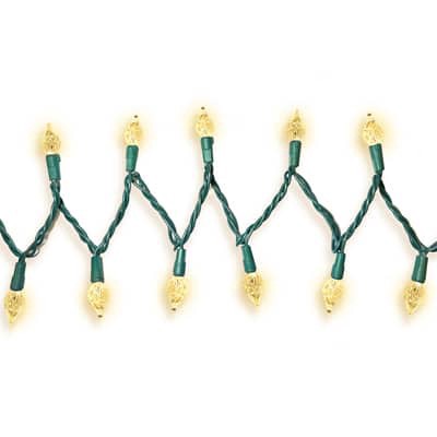 slide 1 of 3, Ge Staybright 70ct. Warm White Led C4 String Lights, 70 ct