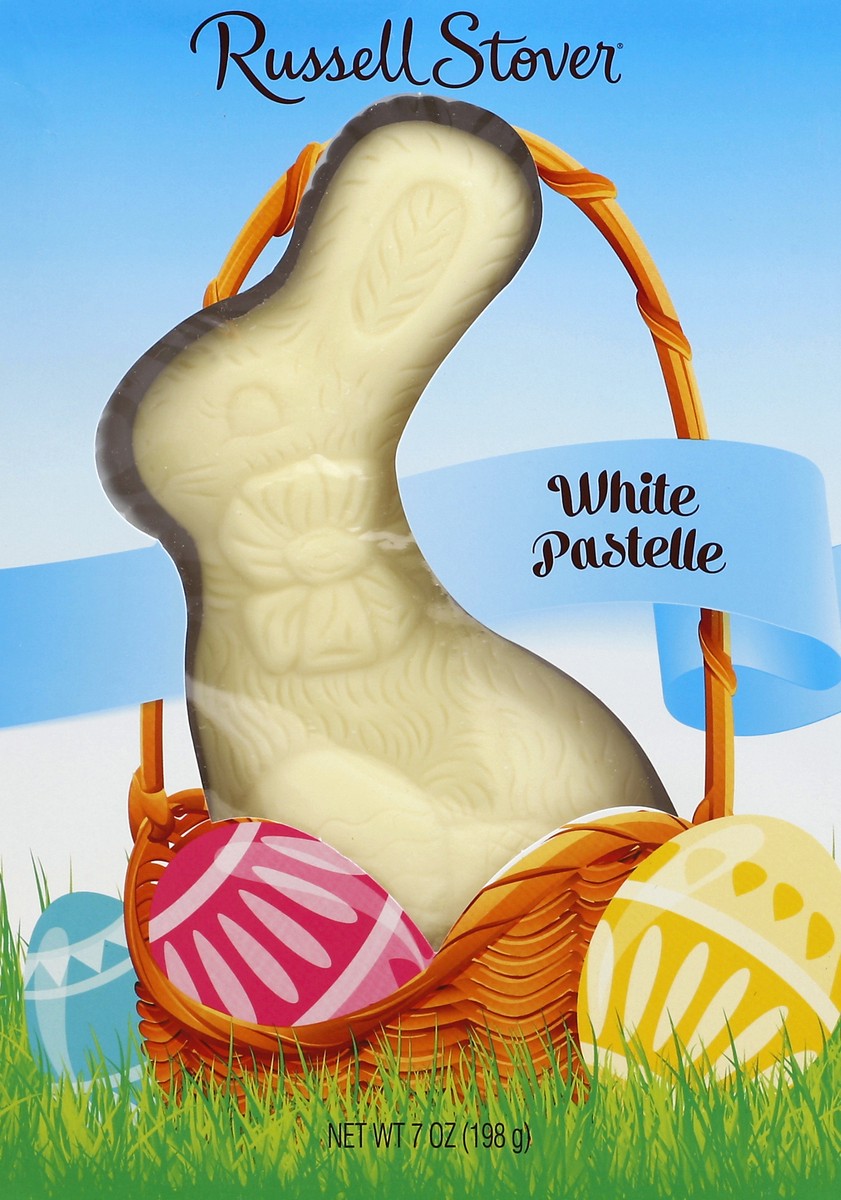 slide 3 of 6, Russell Stover Easter Solid White Fudge Easter Bunny- 7 oz, 7 oz
