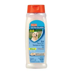 Hartz UltraGuard Rid Flea & Tick Shampoo with Oatmeal for Dogs, 18oz
