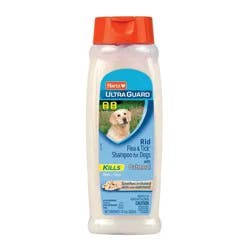 Hartz UltraGuard Rid Flea & Tick Shampoo with Oatmeal for Dogs, 18oz