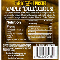 slide 20 of 21, Mt. Olive Simply Kosher Baby Dills Pickles 24 fl oz, 24 fl oz