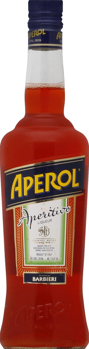 slide 2 of 3, Aperol Liqueur Aperitif, 750 ml