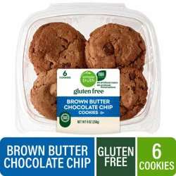 Simple Truth® Gluten Free Brown Butter Chocolate Chip Cookies, 6 ct / 9 oz