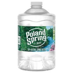 POLAND SPRING Brand 100% Natural Spring Water, 101.4-ounce plastic jug