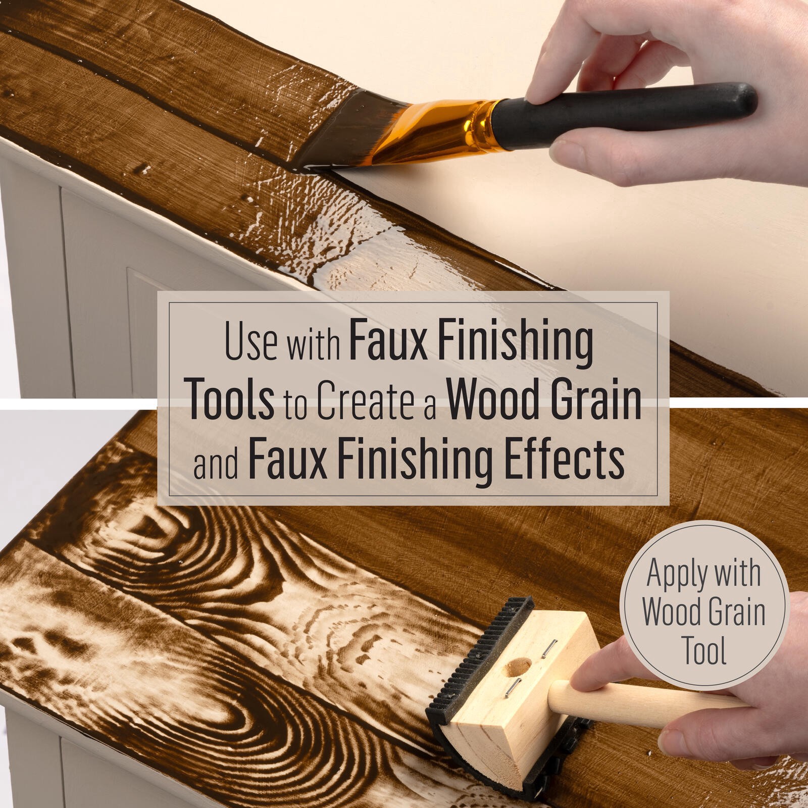 slide 10 of 10, Folkart Woodn' Bucket Brown Antiquing Medium, 8 fl oz