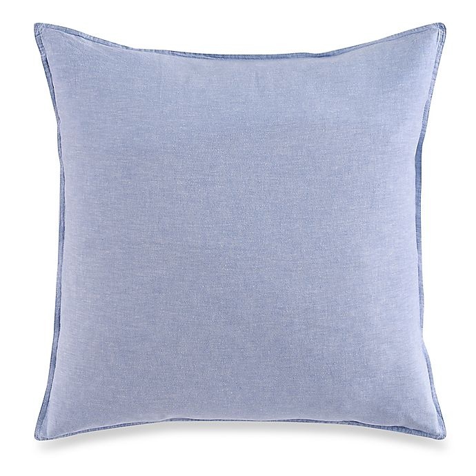 slide 1 of 1, Kenneth Cole Mineral Yarn-Dyed European Pillow Sham - Ocean, 1 ct