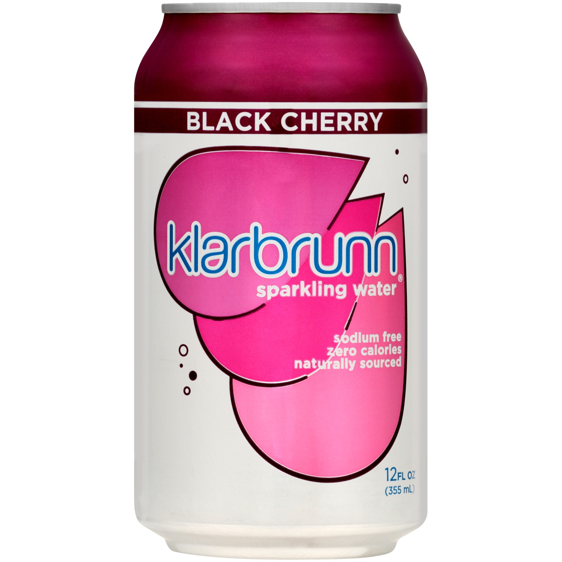 slide 1 of 1, Klarbrunn Black Cherry Sparkling Water Single Can, 12 oz