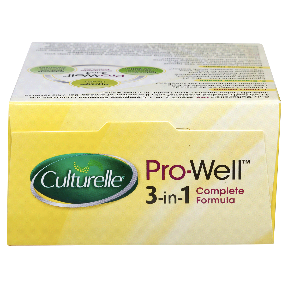 slide 3 of 11, Culturelle Prowell 3in1 Probiotic Complete Formula Dietary Supplement Capsules, 30 ct