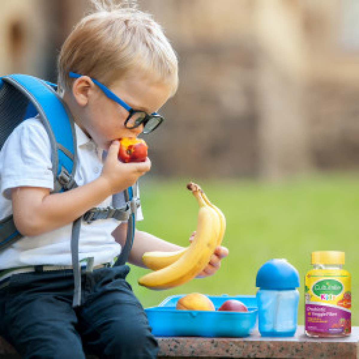 slide 4 of 6, Culturelle Kids Gummies Probiotic + Veggie Fiber Berry Blast Flavor Probiotic 30 Gummies 30 ea, 30 ct