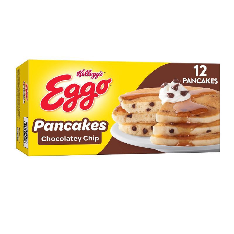 slide 1 of 6, Eggo Frozen Chocolate Chip Pancakes - 14.8oz/12ct, 14.8 oz, 12 ct