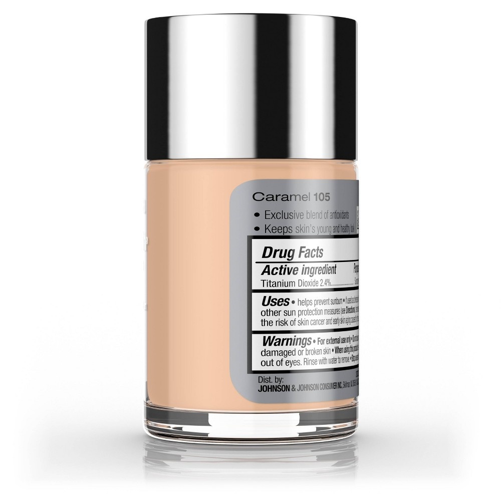 slide 6 of 8, Neutrogena Healthy Skin Liquid Makeup Broad Spectrum SPF 20 - 105 Caramel, 1 fl oz