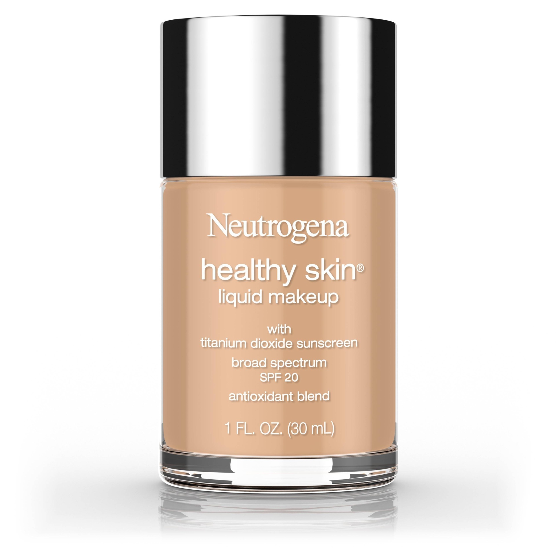 slide 1 of 8, Neutrogena Healthy Skin Liquid Makeup Broad Spectrum SPF 20 - 115 Cocoa, 1 fl oz