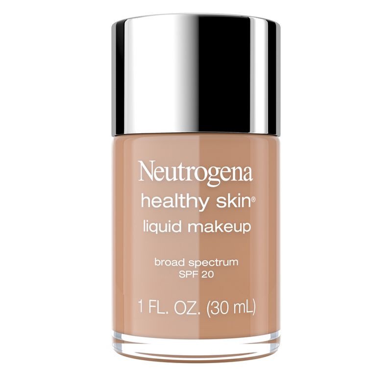 slide 1 of 9, Neutrogena Healthy Skin Liquid Makeup Broad Spectrum SPF 20 - 135 Chestnut - 1 fl oz, 1 fl oz