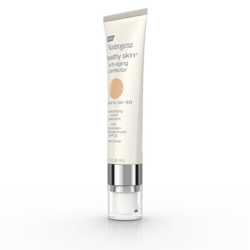 slide 6 of 6, Neutrogena Healthy Skin Anti-Aging Perfector with Retinol & Broad Spectrum SPF 20 Sunscreen - 40 Neutral to Tan, 1 ct