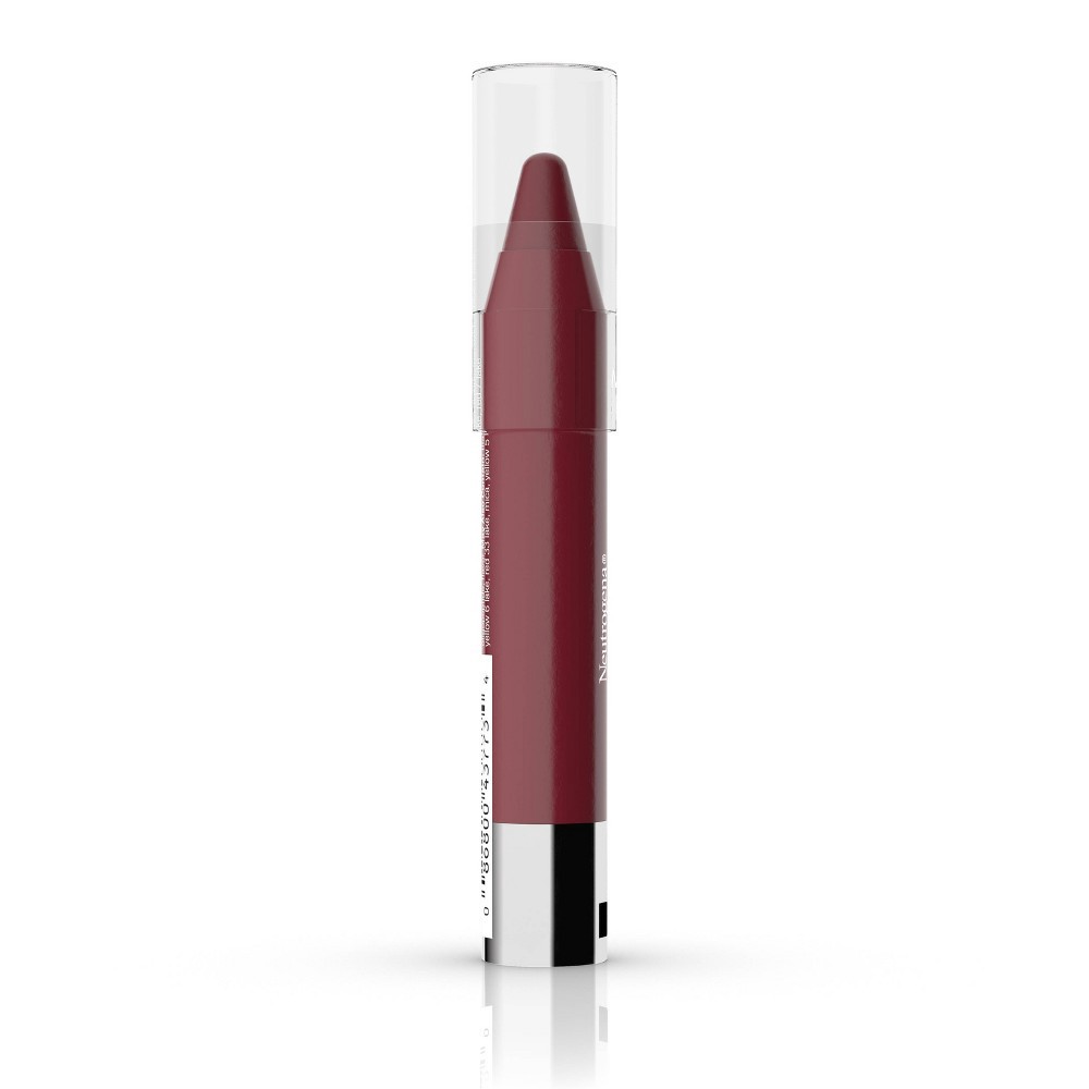 slide 8 of 8, Neutrogena Moisture Smooth Color Stick - 130 Wine Berry - 0.11oz, 0.11 oz