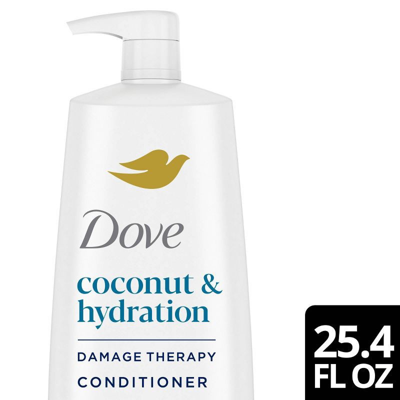 slide 1 of 8, Dove Beauty Coconut & Hydration Conditioner - 25.4 fl oz, 25.4 fl oz