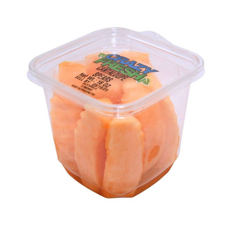 slide 3 of 6, Crazy Fresh Cut Cantaloupe Spears - 15oz, 15 oz