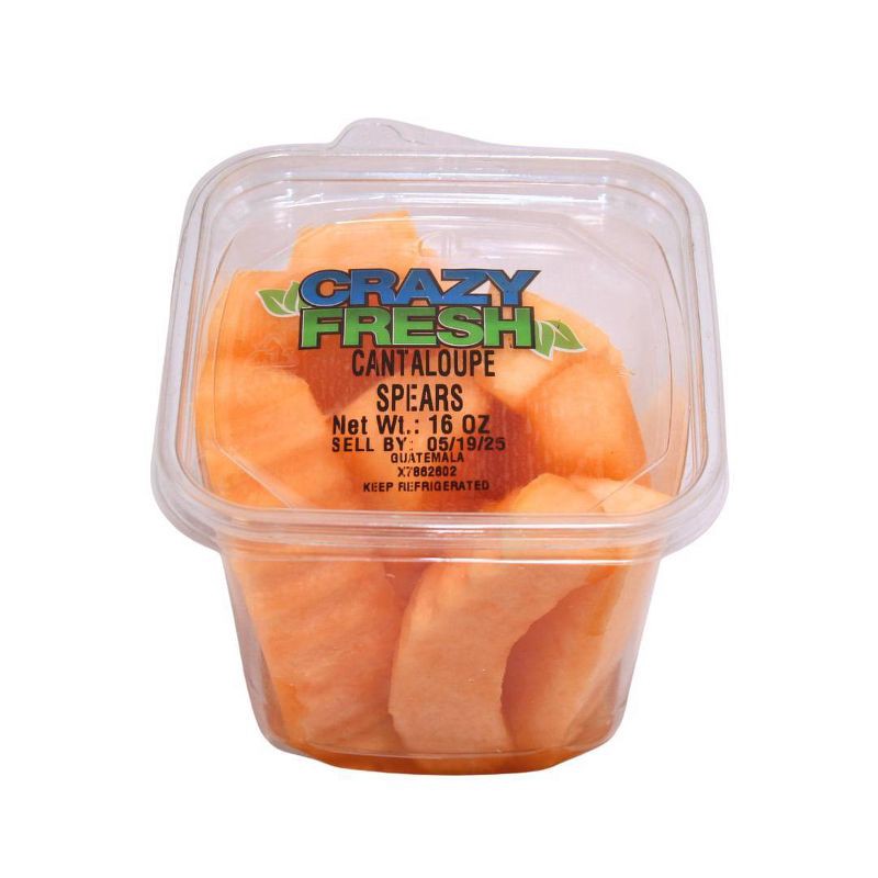 slide 6 of 6, Crazy Fresh Cut Cantaloupe Spears - 15oz, 15 oz