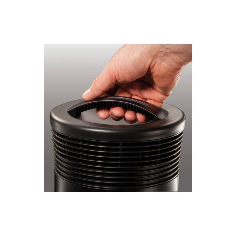 slide 8 of 12, Honeywell HHF360B 1500W 360˚ Surround Indoor Heater Black: Portable Space Heater for Bedroom, ETL Listed, Fan Driven, 1 ct