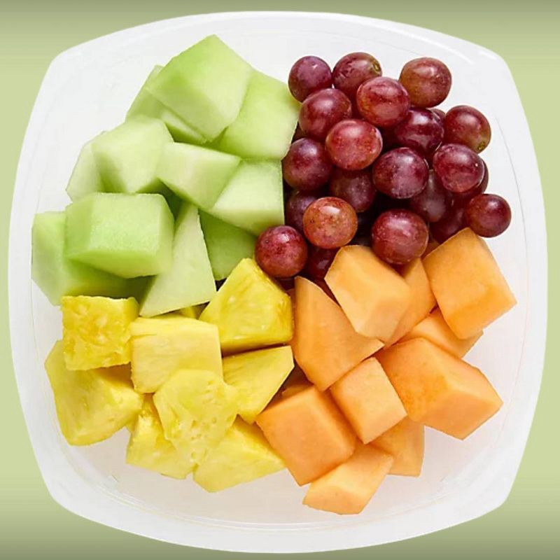 slide 2 of 6, Crazy Fresh Cut Fruit Tray with Strawberries & Dip - 2.5lb, 2.5 lb