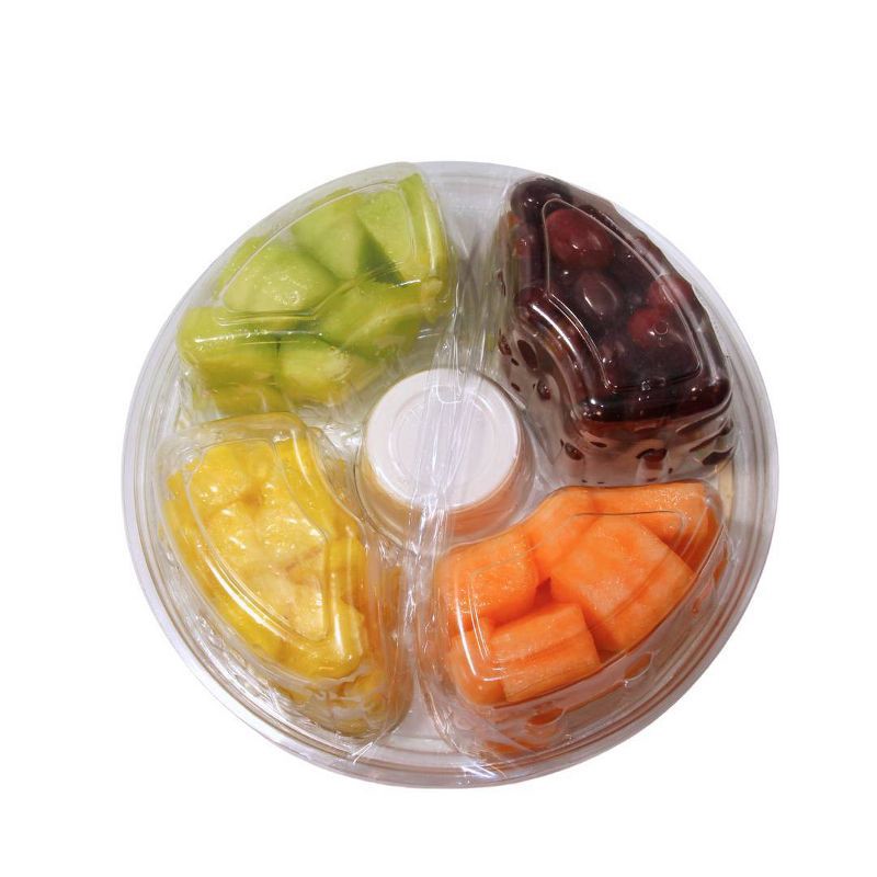 slide 4 of 6, Crazy Fresh Cut Fruit Tray with Strawberries & Dip - 2.5lb, 2.5 lb