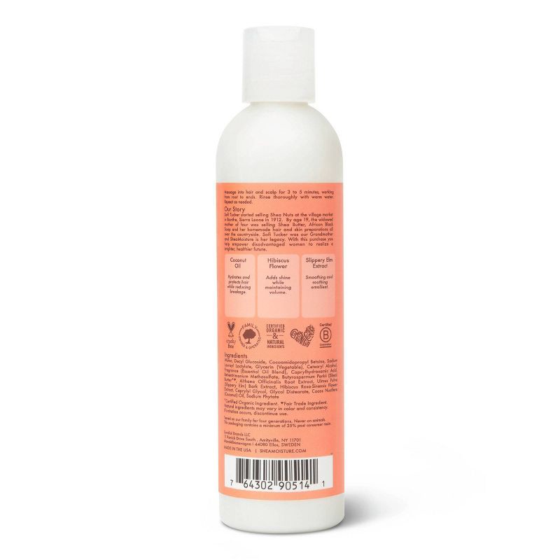 slide 2 of 8, SheaMoisture Coconut and Hibiscus Kids' 2-in-1 Shampoo & Conditioner For Thick Curly Hair - 8 fl oz, 8 fl oz