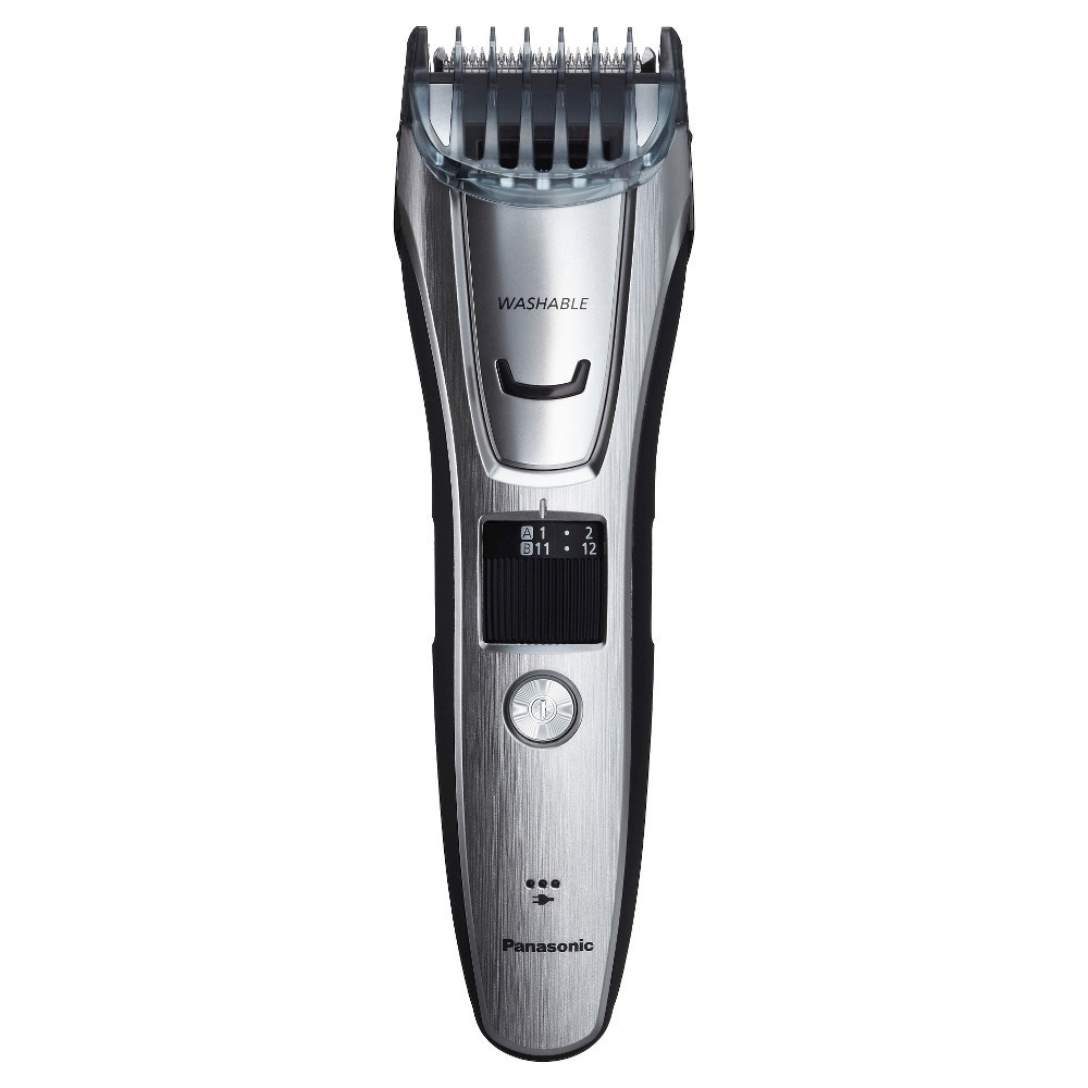 slide 10 of 12, Panasonic Men's All-in-One Rechargeable Facial Beard Trimmer and Total Body Hair Groomer - ES-GB80-S, 1 ct