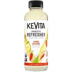 KeVita Lemon Cayenne Sparkling Probiotic Drink - 15.2 fl oz