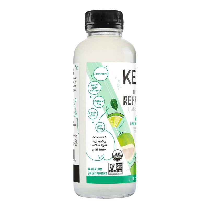 slide 3 of 4, KeVita Mojita Lime Mint Coconut Sparkling Probiotic Drink - 15.2 fl oz, 15.2 fl oz