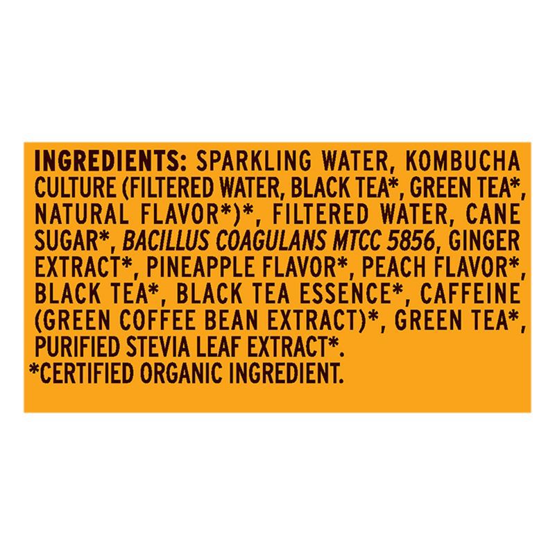 slide 3 of 9, KeVita Pineapple Peach Master Brew Kombucha - 15.2 fl oz, 15.2 fl oz