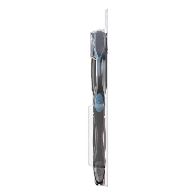 slide 4 of 6, Colgate 360 Total Advanced Floss-Tip Bristles Toothbrushes - Soft - 4ct, 4 ct