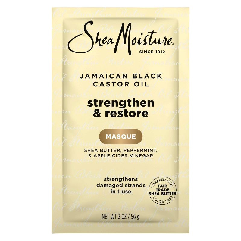 slide 1 of 7, SheaMoisture Jamaican Black Castor Oil Strengthen & Restore Hair Mask - 2oz, 2 oz