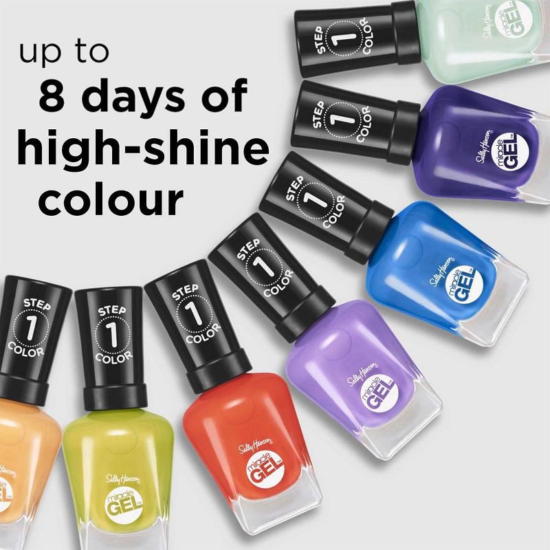 slide 9 of 9, Sally Hansen Miracle Gel Nail Color - 669 Let's Get Digital - 0.5 fl oz, 0.5 fl oz