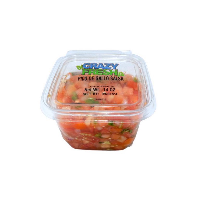 slide 5 of 5, Crazy Fresh Pico De Gallo Salsa - 14oz, 14 oz