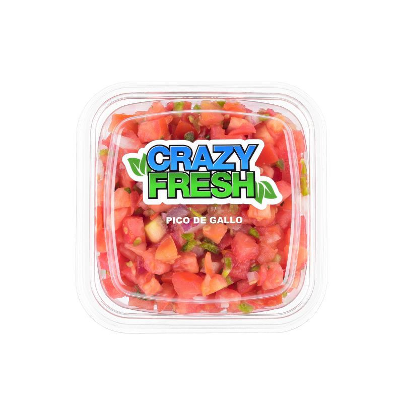 slide 1 of 5, Crazy Fresh Pico De Gallo Salsa - 14oz, 14 oz