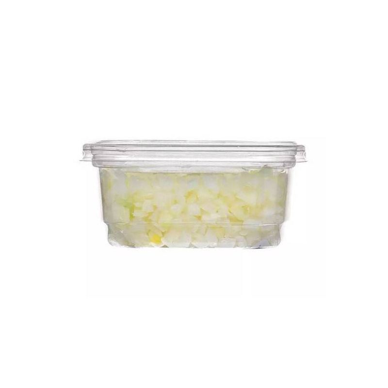 slide 2 of 3, Crazy Fresh White Onions Diced - 6oz, 6 oz